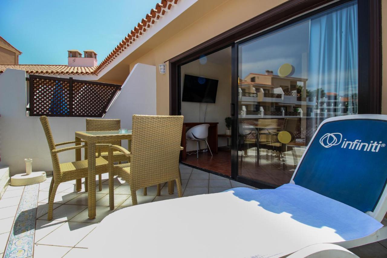 Apartment On Top Floor With Heated Pool In Golf Del Sur San Miguel de Abona Exteriör bild